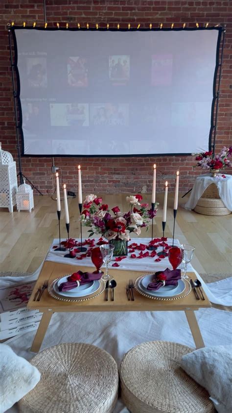 Romantic movie night at home date night idea at home – Artofit