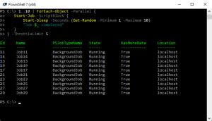 Image result for PowerShell Background Job