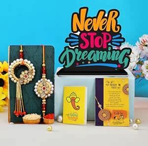 CraftVatika Rakhi Gift for Brother Bhabhi Sister, Rakhi Gift for ...