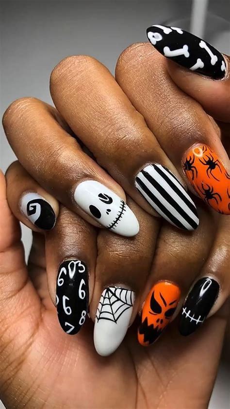 30 easy halloween nails designs you can copy – Artofit