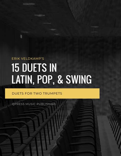 15 Duets in Latin, Pop, and Swing for Trumpet by Veldkamp, Erik - qPress