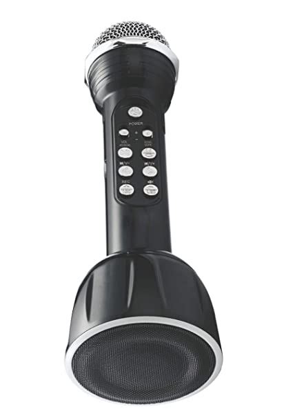 VRJTEC Handheld Wireless Microphone Mic with Audio Recording Bluetooth ...