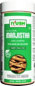 IYUSH Herbal Ayurveda Manjistha Root Powder - 100gm - Price in India ...