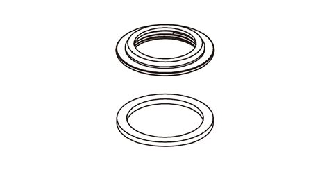 Delta RP63351 Vero Replacement Retainer Ring Gasket | Ferguson Home