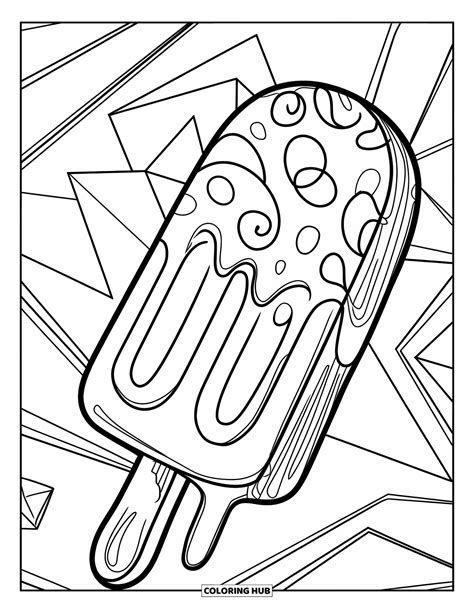 80+ Popsicle Coloring Pages for Kids & Adults (Free Printable PDFs)