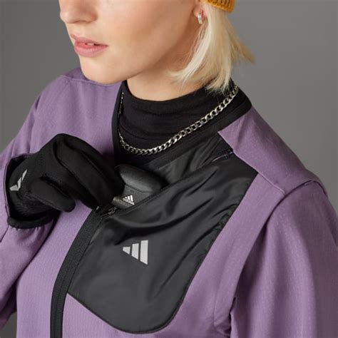 adidas Ultimate Running Conquer the Elements COLD.RDY Jacket - Purple ...