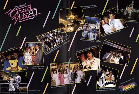 Vintage Disneyland Tickets: Grad Nite 87