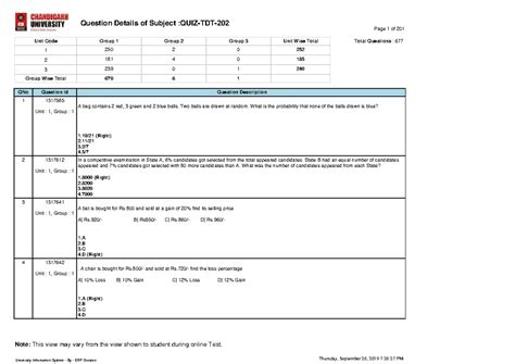 Aptitude Question bank - QNo Question Id Question Description 1 1317585 ...