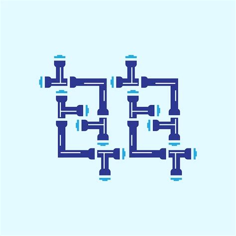 Rohr-Symbol, Rohrverschraubung, Symbol, Wasser, Gas, Öl, Pipeline ...