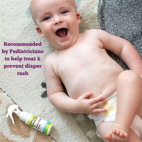 Boogie No-Rub Diaper Rash Spray - Green, 1.7 Oz | Babylist Shop