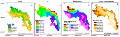 Mapping Evapotranspiration, Vegetation and Precipitation Trends in the ...