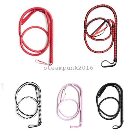 Buy Faux Leather Braided Pillory Shibari Corset Whip Riding Crop ...