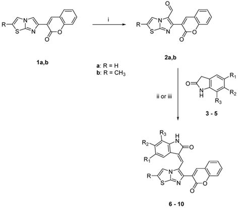 Synthesis of 3-(Imidazo[2,1-b]thiazol-6-yl)-2H-chromen-2-one ...
