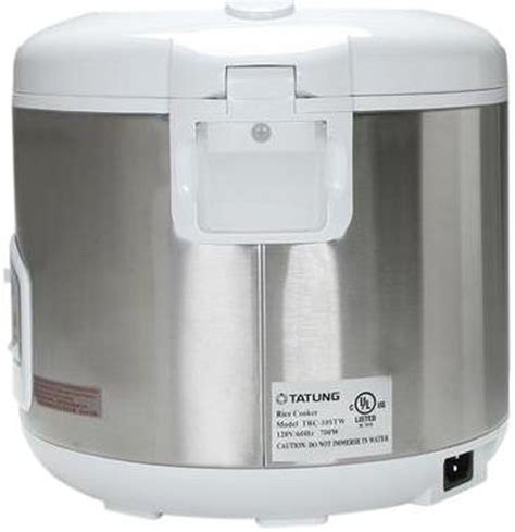 TATUNG TRC-10STW Stainless Steel Direct Heat Rice Cooker - Newegg.com
