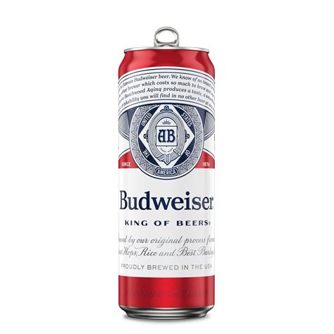 Brandclub - Budweiser American Lager Beer 25 fl oz 1 Aluminum Can 5% ABV