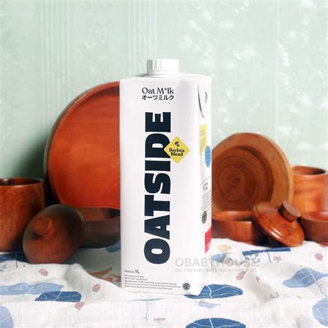 Oatside Barista Oat Milk 1 L Susu Oat Gandum – Lactose & Dairy Free ...