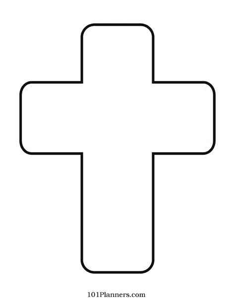Printable Cross Template Pdf
