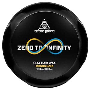 UrbanGabru Clay Hair Wax For Men: Zero to Infinity (100 gm) | Strong ...