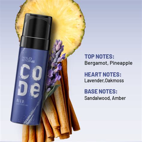 Wild Stone CODE Bleu Long Lasting Deodorant | Premium Fragrance ...