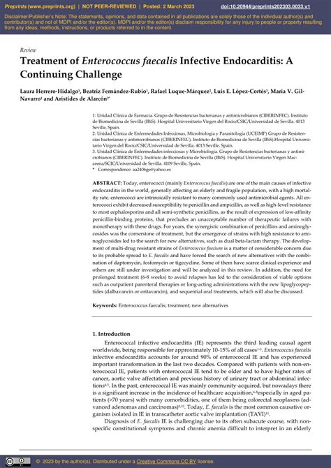 Image result for Enterococcus Faecalis Treatment Options