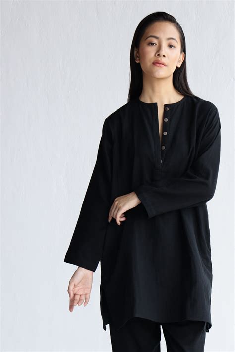 Aviary Tunic Set : Ivory Black – OZiSS