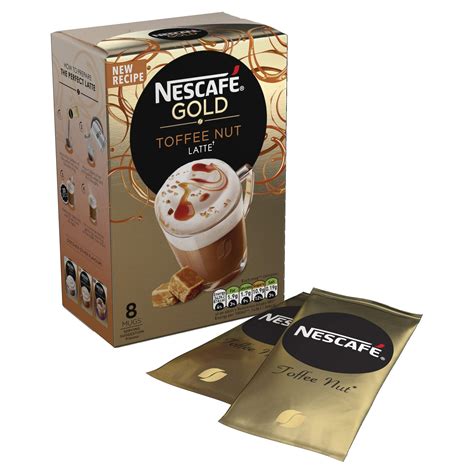 Original Nescafe Gold Toffee Nut Latte Coffee Sachets Imported From The ...