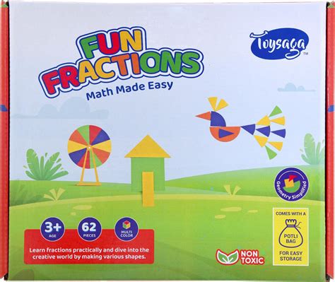 Buy MFM Toys Fruity Fraction (Fractions & Percentage Circles ...