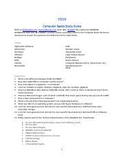 Basic Computer Study Guide 的图像结果