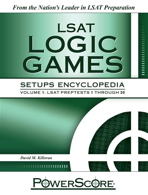 Amazon | LSAT Logic Games Setups Encyclopedia | Killoran, David M. | LSAT