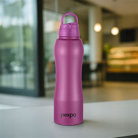 Belly SS Water Bottle | BPA-Free Sipper cap – pexpo