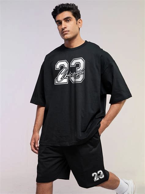 23 Chicago Cotton Mens T Shirt and Shorts Combo Set – FflirtyGo