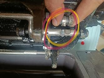 USHA Bandhan Composite Manual Sewing Machine With Cover, Black : Amazon ...