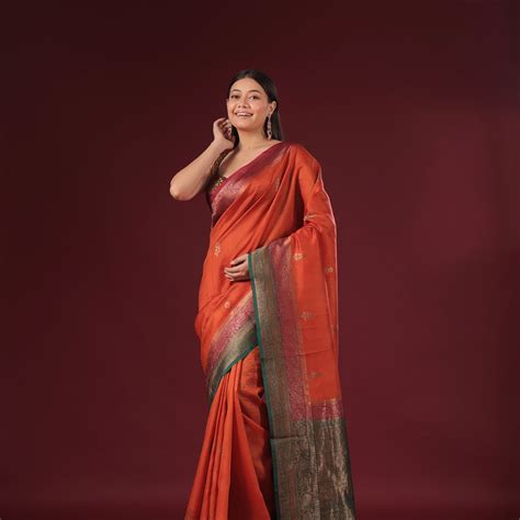Tussar Banarasi – Ethnic Boutique