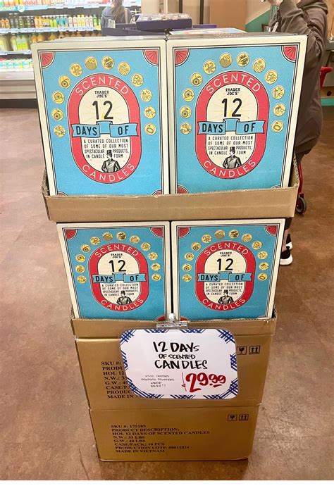 The 2024 Trader Joe’s Candle Advent Calendar is Here! - candle culture