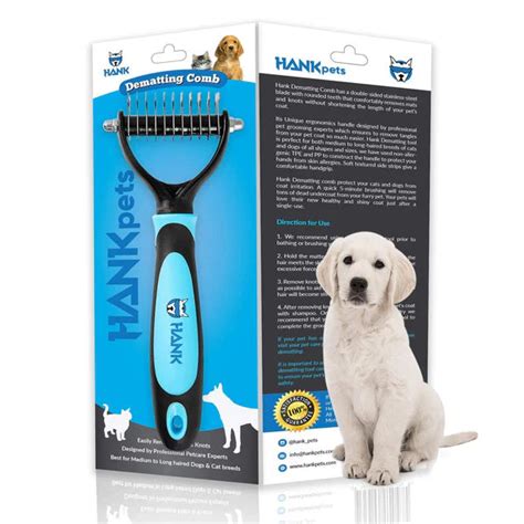 Pet Safe Dematting Comb | Easy Mats & Tangles Remover