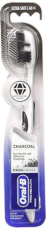 Buy Oral B Pro-Health Criss Cross Charcoal manual Toothbrush for adults ...