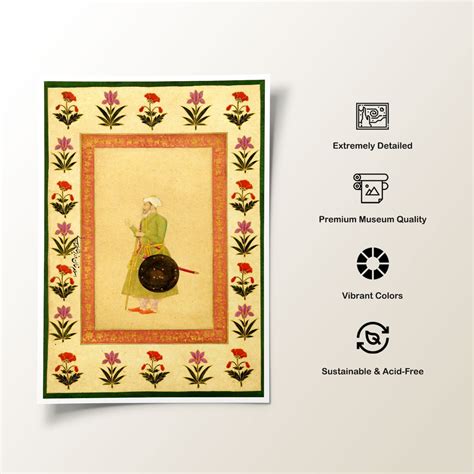 Portraits of Hindu Prince: Buy Mughal Miniature Paintings – Dessine Art