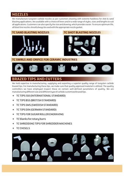 Tungsten Carbide Mining Products Features - Tungsten Carbide Buttons ...