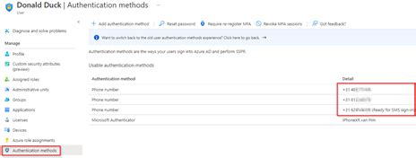 Image result for Azure User Authentication Methods