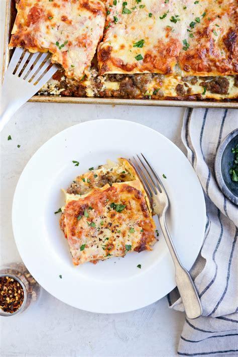 Depth Of Lasagna Pan at Sara Swasey blog
