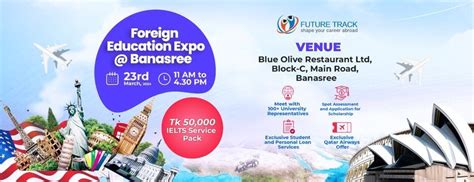 Foreign Education Expo @ Banasree, Blue Olive Restaurant Ltd., Dhaka ...
