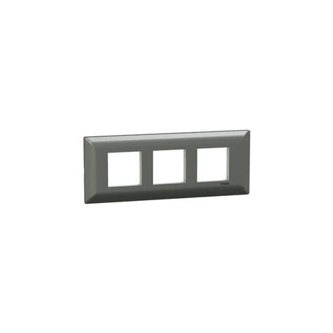 6M grid and 6 module cover frame, painted grey