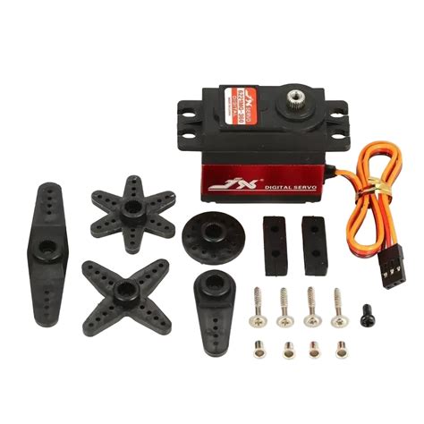 JX Servo PDI-6221MG-360 Continuous Rotation Digital Metal Gear Servo ...