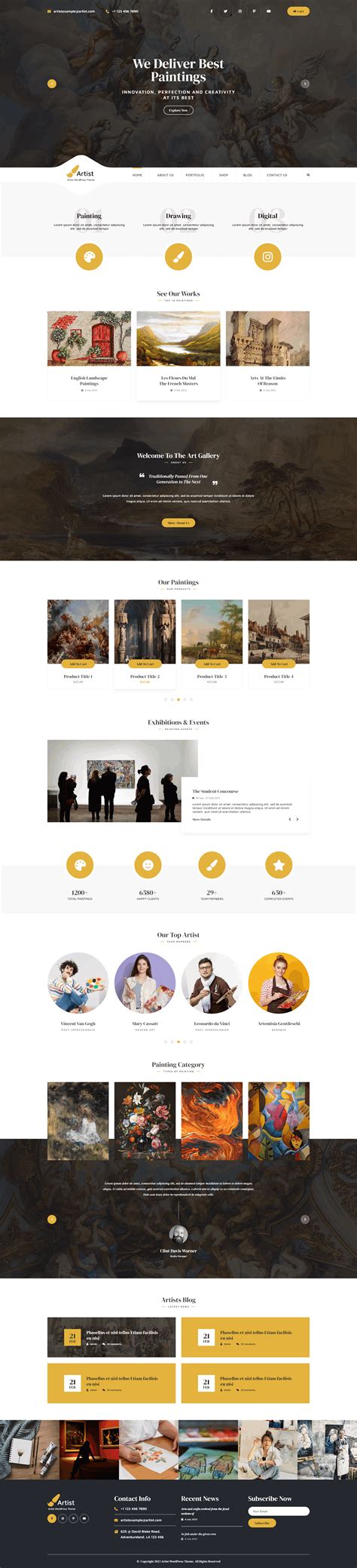 Designer Portfolios WordPress Theme For Aspiring Creatives