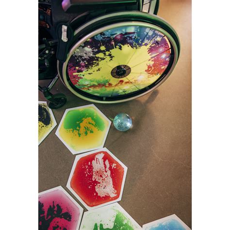 Sensory Floor Hexagon Liquid Tiles - Set Of 9 | Tactile Sensory Toy ...