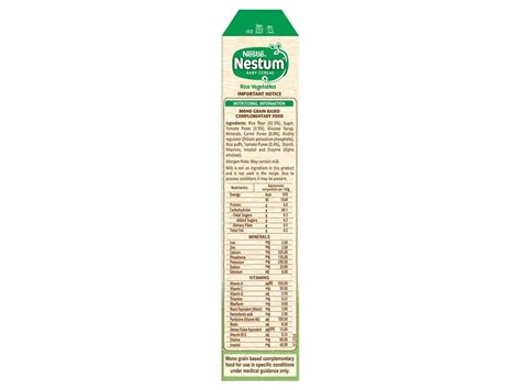 Nestlé Nestum, Baby Cereal Rice Vegetables for 8-24 Months | FamilyNes
