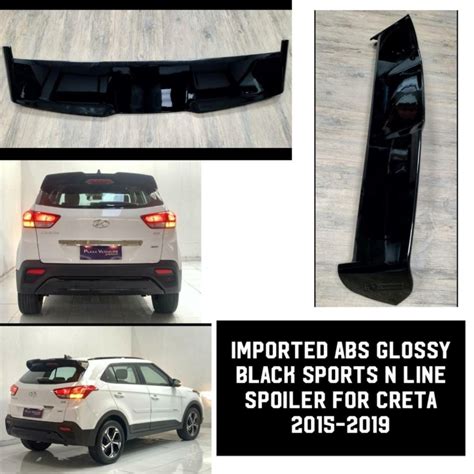 Hyundai Creta N Line Spoiler for 2015 to 2019 Model - Hyundai Creta Spoiler