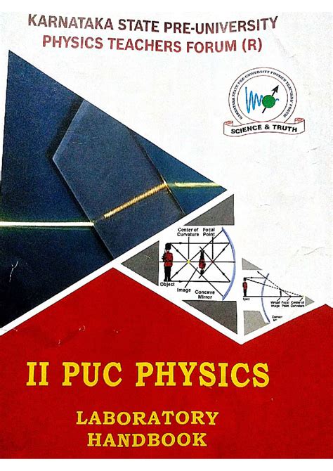 KSPUPTF II PUC Physics laboratory handbook: Experiments and guidelines ...