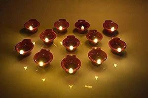 PTITSA LED Light Diya with Water Sensor Candle Price in India - Buy ...