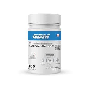GDM Collagen peptides - Bio Active Double Skin Glow Booster Supplement ...